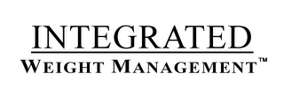 INTEGRATED WEIGHT MANAGEMENT logo