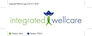 INTEGRATED WELLCARE PANTONE 369 C PANTONE 2736 C logo