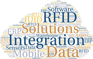 INTEGRATION SOLUTIONS RFID SOFTWARE IUID WAREHOUSE BARCODES ERP DATA RTLS ASSETS INVENTORY SENSORS MOBILE HEALTHCARE SYSTEMS logo