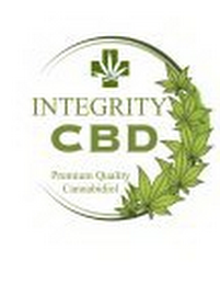 INTEGRITY CBD PREMIUM QUALITY CANNABIDIOL logo