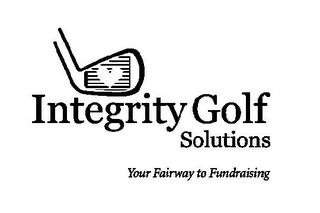 INTEGRITY GOLF SOLUTIONS YOUR FAIRWAY TO FUNDRAISING logo