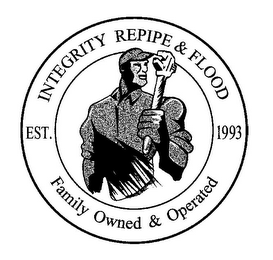INTEGRITY REPIPE & FLOOD EST. 1993 FAMILY OWNED & OPERATED logo