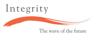 INTEGRITY THE WAVE OF THE FUTURE logo