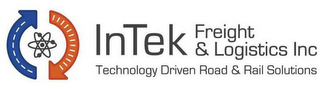 INTEK FREIGHT & LOGISTICS INC. TECHNOLOGY DRIVEN ROAD & RAIL SOLUTIONS logo