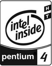 INTEL INSIDE PENTIUM 4 HT logo