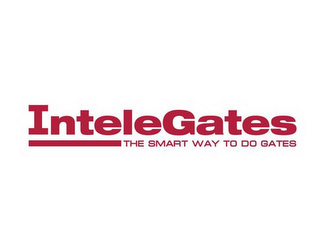 INTELEGATES THE SMART WAY TO DO GATES logo