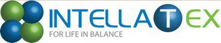 INTELLATEX FOR LIFE IN BALANCE logo