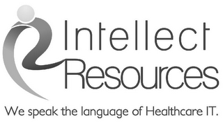 INTELLECT RESOURCES WE SPEAK THE LANGUAGE OF HEALTHCARE IT. logo