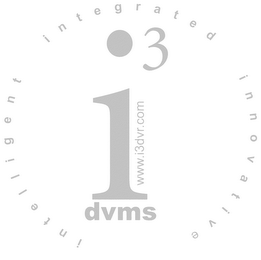 INTELLIGENT INTEGRATED INNOVATIVE I 3 DVMS WWW.I3DVR.COM logo