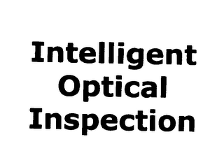 INTELLIGENT OPTICAL INSPECTION logo