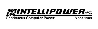 INTELLIPOWER INC. CONTINUOUS COMPUTER POWER SINCE 1988 logo