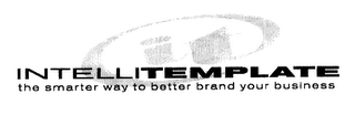 INTELLITEMPLATE. THE SMARTER WAY TO BETTER BRAND YOUR BUSINESS. logo