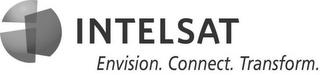 INTELSAT ENVISION. CONNECT. TRANSFORM. logo