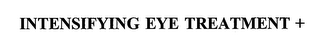 INTENSIFYING EYE TREATMENT + logo