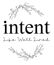 INTENT LIFE WELL LIVED logo