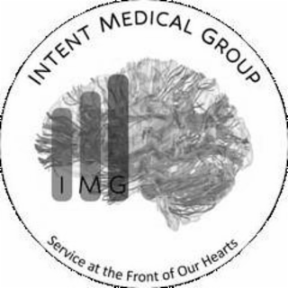INTENT MEDICAL GROUP IMG SERVICE AT THE FRONT OF OUR HEARTS logo
