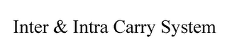 INTER & INTRA CARRY SYSTEM logo