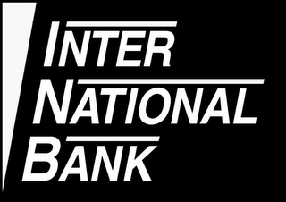 INTER NATIONAL BANK logo