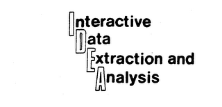 INTERACTIVE DATA EXTRACTION AND ANALYSIS logo