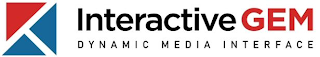 INTERACTIVE GEM DYNAMIC MEDIA INTERFACE logo
