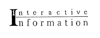 INTERACTIVE INFORMATION logo
