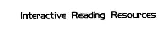INTERACTIVE READING RESOURCES logo