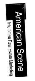 INTERACTIVE REAL ESTATE MARKETING AMERICAN SCENE logo