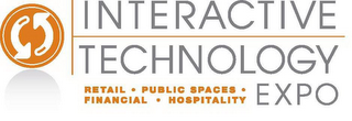 INTERACTIVE TECHNOLOGY EXPO RETAIL · PUBLIC SPACES · FINANCIAL · HOSPITALITY logo
