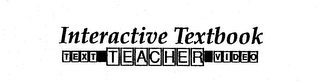 INTERACTIVE TEXTBOOK TEXT TEACHER VIDEO logo
