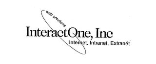 INTERACTONE, INC WEB SOLUTIONS INTERNET, INTRANET, EXTRANET logo