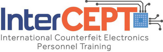 INTERCEPT INTERNATIONAL COUNTERFEIT ELECTRONICS PERSONNEL TRAINING logo
