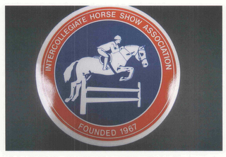 INTERCOLLEGIATE HORSE SHOW ASSOCIATION FOUNDED 1967 logo