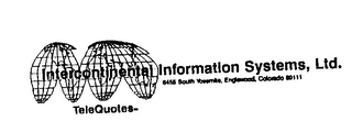 INTERCONTINENTAL INFORMATION SYSTEMS, LTD. TELEQUOTES logo