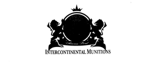 INTERCONTINENTAL MUNITIONS AMERICA PROUD logo