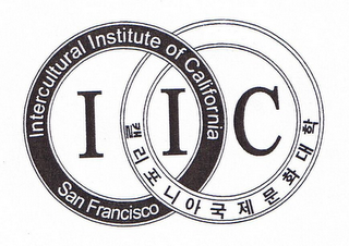 INTERCULTURAL INSTITUTE OF CALIFORNIA SAN FRANCISCO IIC logo