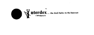 INTERDEX . THE ATOZ INDEX TO THE INTERNET logo