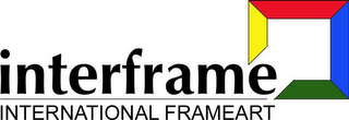 INTERFRAME INTERNATIONAL FRAMEART logo