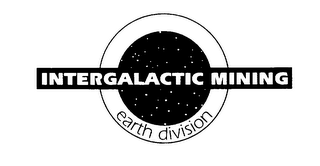 INTERGALACTIC MINING EARTH DIVISION logo