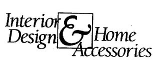 INTERIOR DESIGN & HOME ACCESSORIES logo