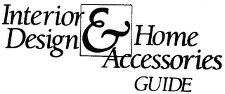 INTERIOR DESIGN & HOME ACCESSORIES GUIDE logo