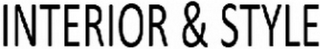 INTERIOR & STYLE logo