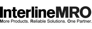 INTERLINEMRO MORE PRODUCTS. RELIABLE SOLUTIONS. ONE PARTNER. logo