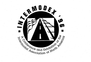 INTERMODEX '96 A CONFERENCE AND EXHIBITION OF THE INTERMODAL ASSOCIATION OF NORTH AMERICA logo
