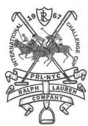 INTERNATIONAL 1967 CHALLENGE CUP PRL-NYC RALPH LAUREN COMPANY RL logo