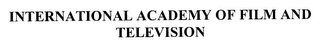 INTERNATIONAL ACADEMY OF FILM AND TELEVISION logo