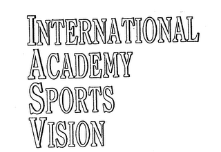 INTERNATIONAL ACADEMY SPORTS VISION logo