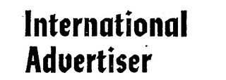 INTERNATIONAL ADVERTISER logo