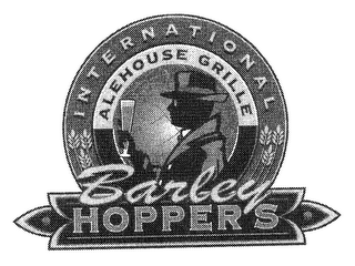 INTERNATIONAL ALEHOUSE GRILLE BARLEY HOPPERS logo