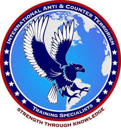 INTERNATIONAL ANTI & COUNTER TERRORISM TRAINING SPECIALISTS STRENGTH THROUGH KNOWLEDGE logo