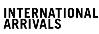 INTERNATIONAL ARRIVALS logo